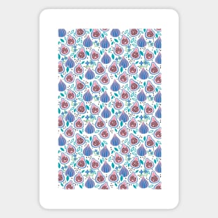 Abstract Figs Fruit Seamless Pattern Magnet